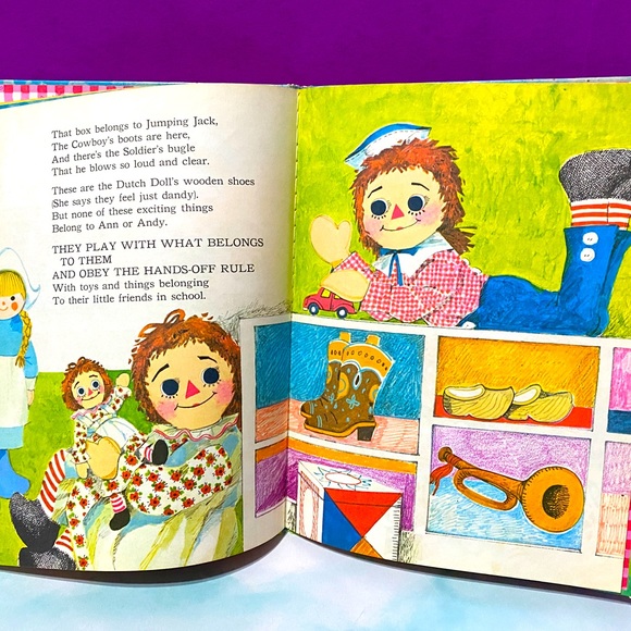 RAGGEDY ANDY A GOLDEN-BOOK VINTAGE 1973 THE I CAN DO IT, YOU CAN DO IT BOOK - Picture 6 of 14